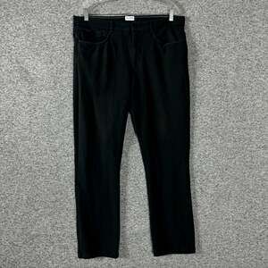 Radmor Golf Men's Size 35 Black Straight Leg Soft Cotton Straight Leg Pants
